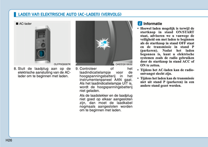 2020-2021 Hyundai Ioniq Electric Gebruikershandleiding | Nederlands