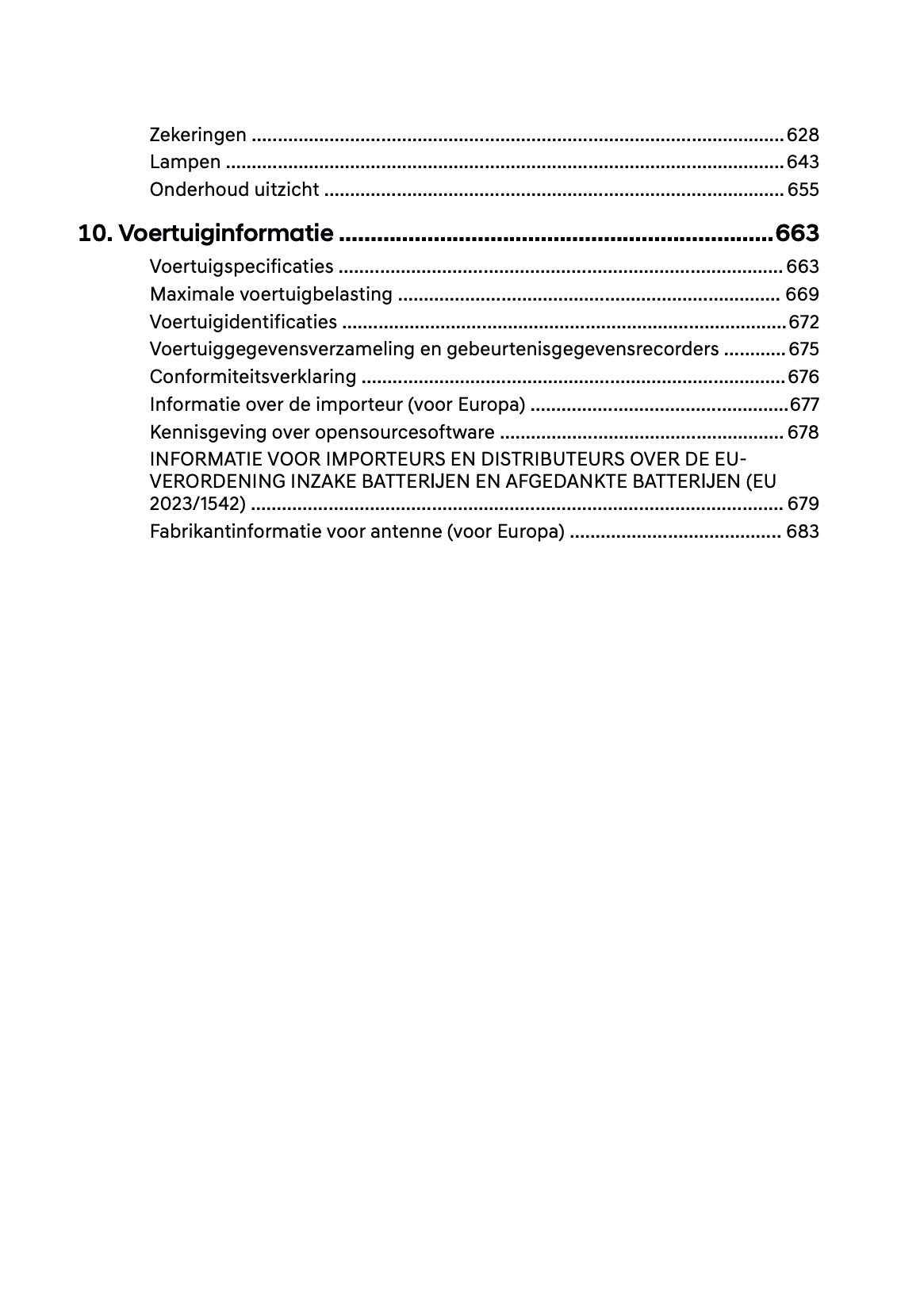 2026 Hyundai Ioniq 6 Owner's Manual | Dutch