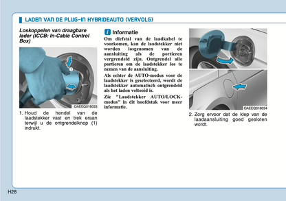 2020-2021 Hyundai Ioniq Plug-in-Hybrid Owner's Manual | Dutch