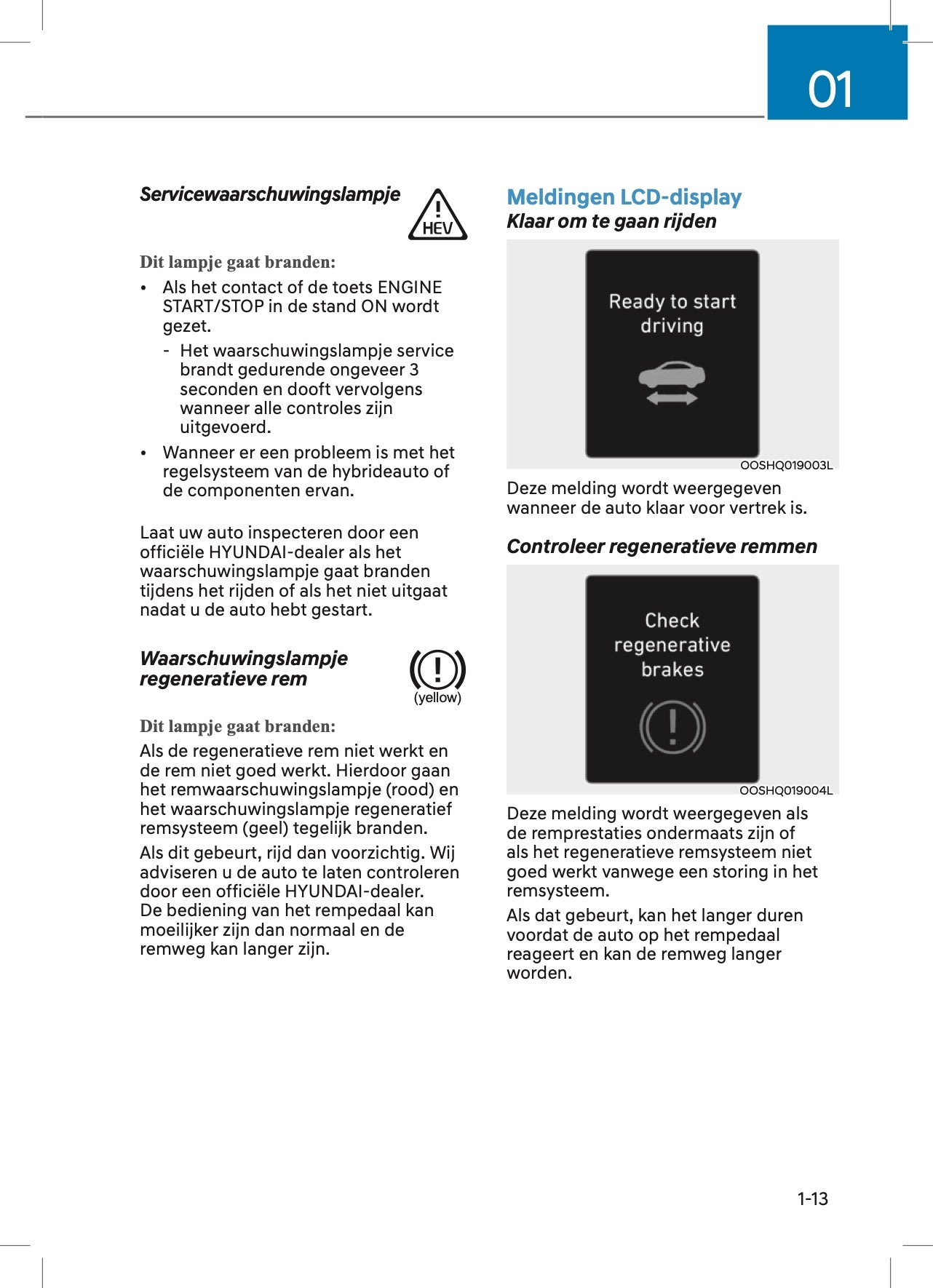 2022 Hyundai Kona Hybrid Owner's Manual | Dutch