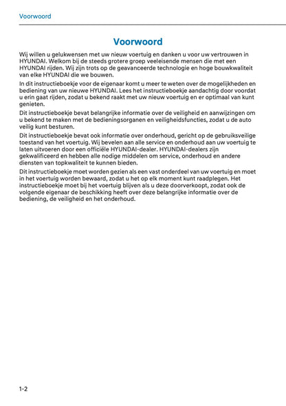 2024-2025 Hyundai Kona Hybrid Owner's Manual | Dutch