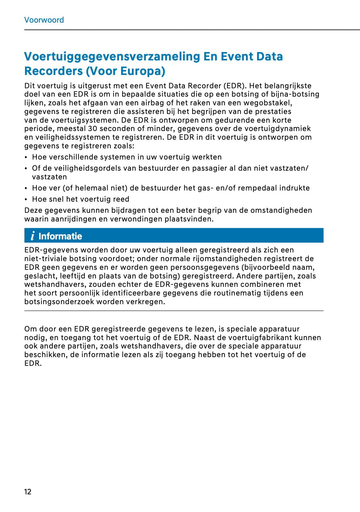 2026 Hyundai Kona Owner's Manual | Dutch