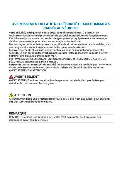 2026 Hyundai Nexo Manuel du propriétaire | Français