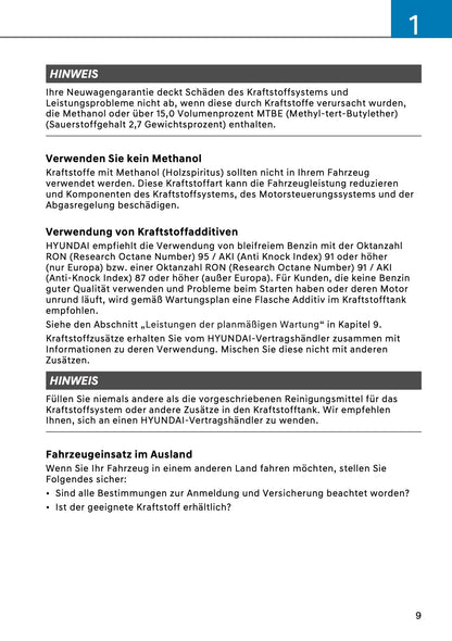 2026 Hyundai Santa Fe Owner's Manual | German