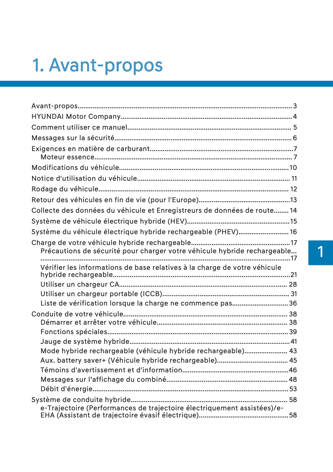 2026 Hyundai Santa Fe Manuel du propriétaire | Français