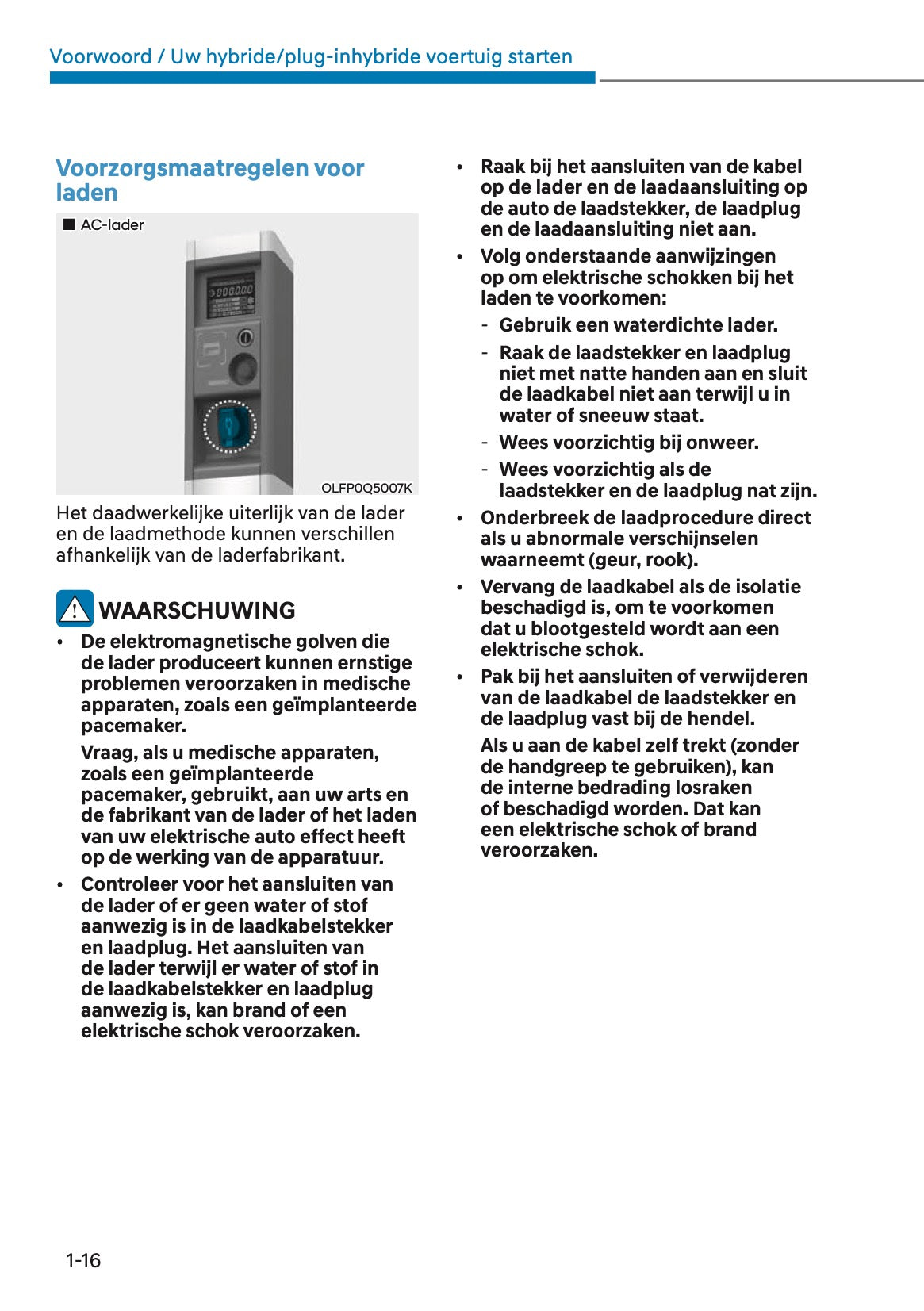 2023-2024 Hyundai Santa Fe Hybrid/PHEV Owner's Manual | Dutch