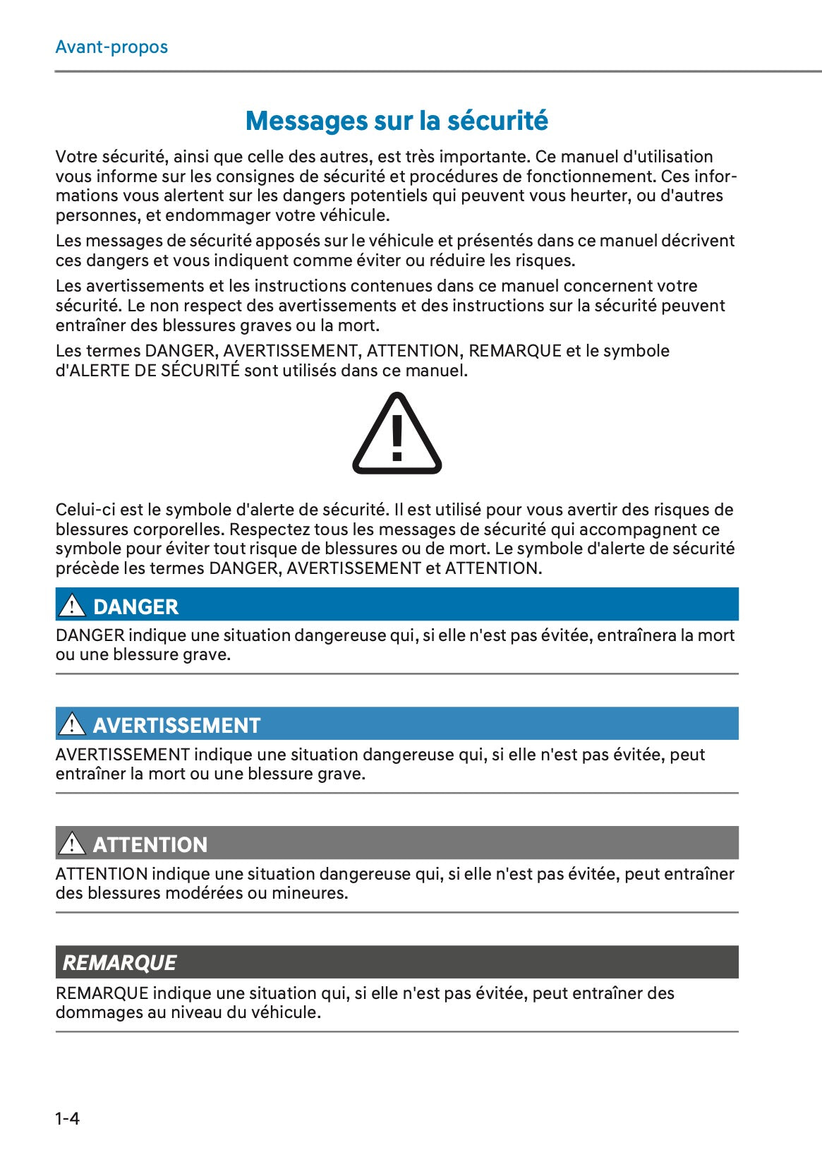 2025-2026 Hyundai Tucson Owner's Manual | French
