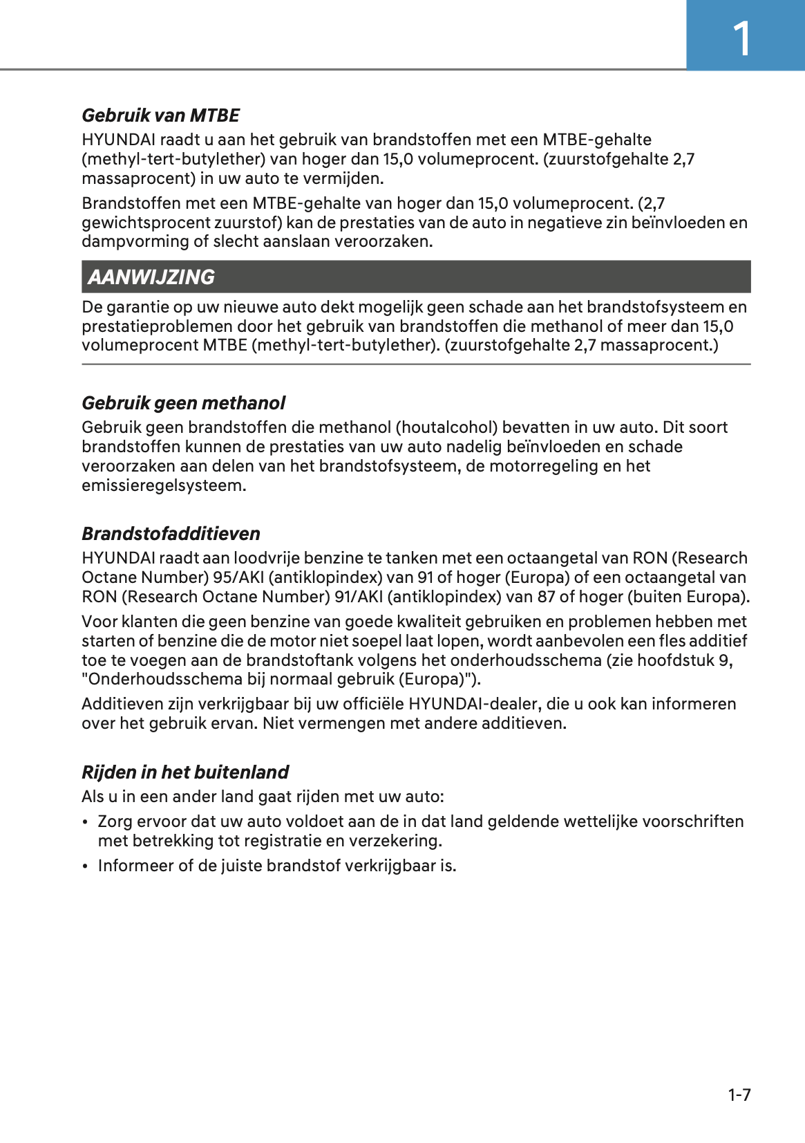 2024-2025 Hyundai Tucson Gebruikershandleiding | Nederlands