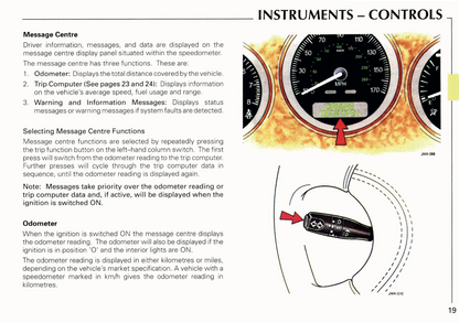 1998 Jaguar XK8 Owner's Manual | English