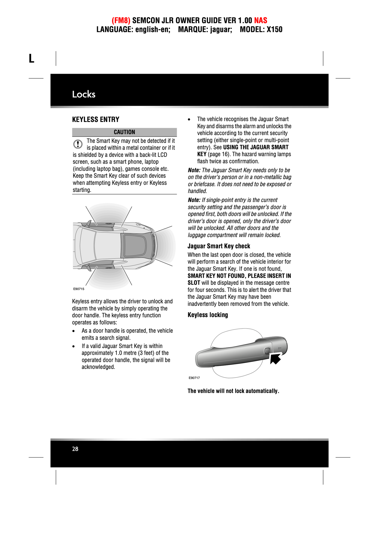 2011 Jaguar XK Owner's Manual | English