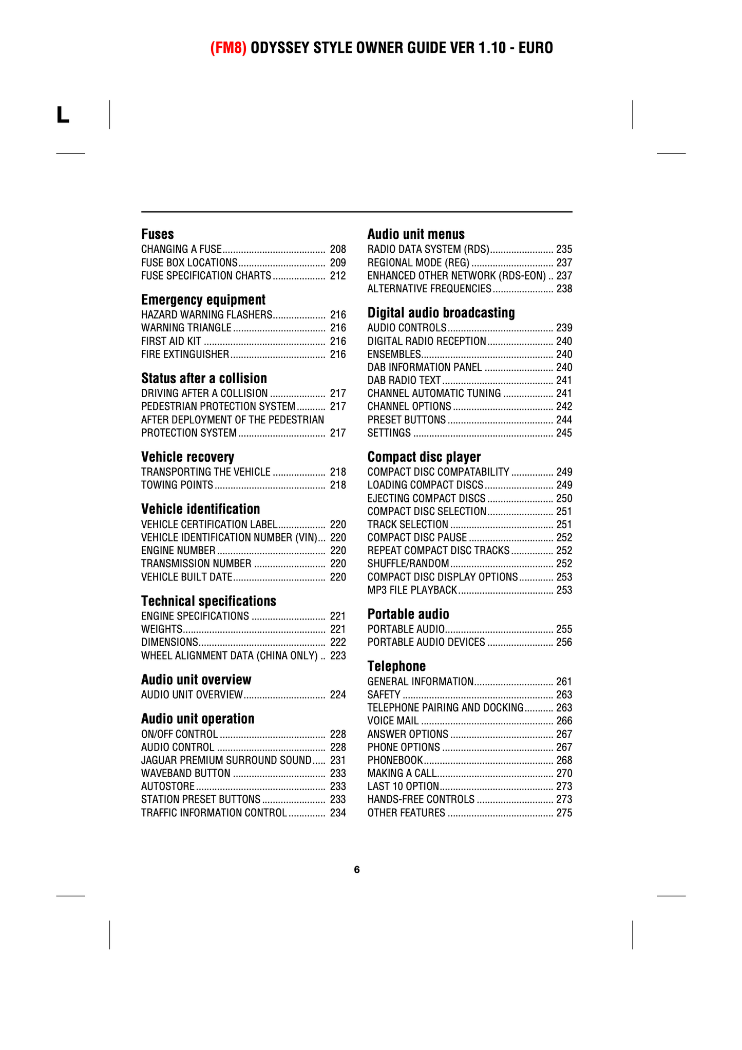 2011 Jaguar XK Owner's Manual | English