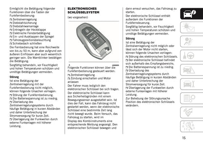 2023-2024 Jeep Avenger Owner's Manual | German