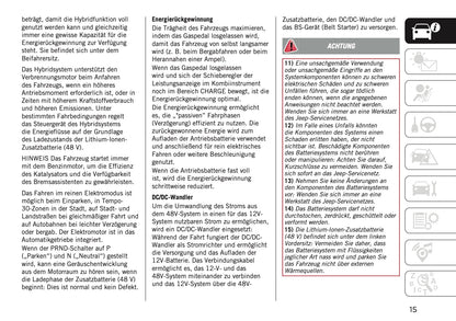 2025 Jeep Avenger Owner's Manual | German