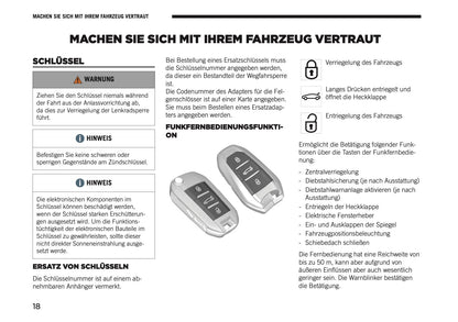 2026 Jeep Avenger Owner's Manual | German