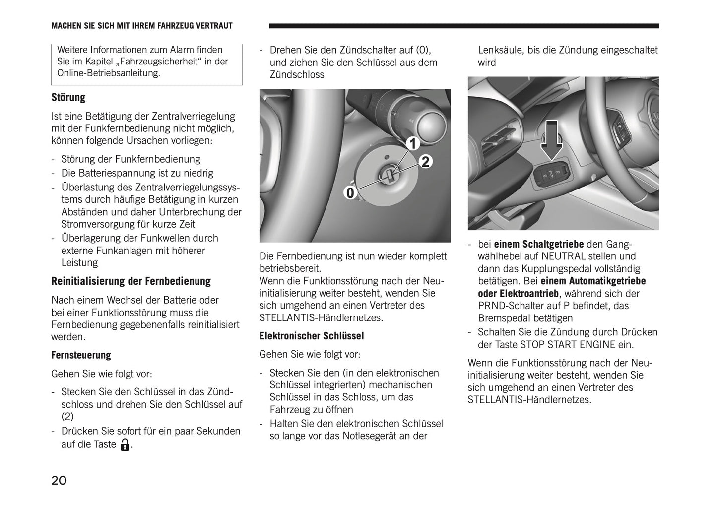 2026 Jeep Avenger Owner's Manual | German