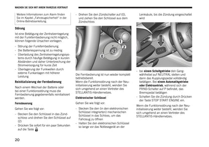 2026 Jeep Avenger Owner's Manual | German