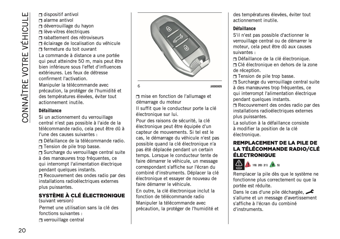 2025-2026 Jeep Avenger Owner's Manual | French
