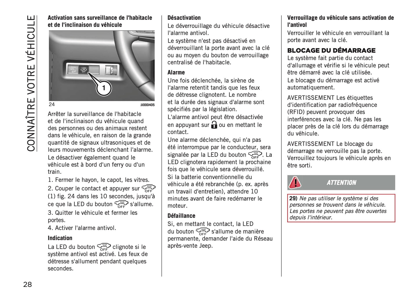 2025-2026 Jeep Avenger Owner's Manual | French