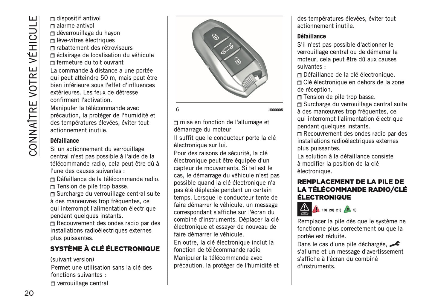 2026 Jeep Avenger Owner's Manual | French