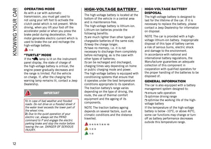 2025-2026 Jeep Avenger Owner's Manual | English