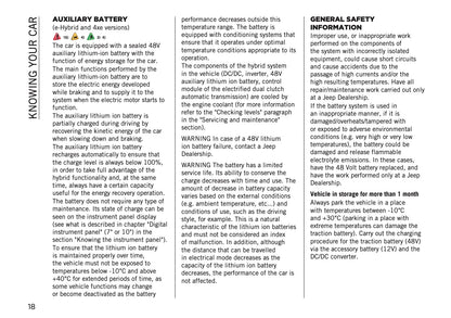 2026 Jeep Avenger Owner's Manual | English