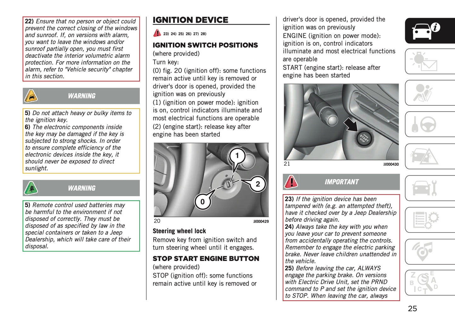 2026 Jeep Avenger Owner's Manual | English