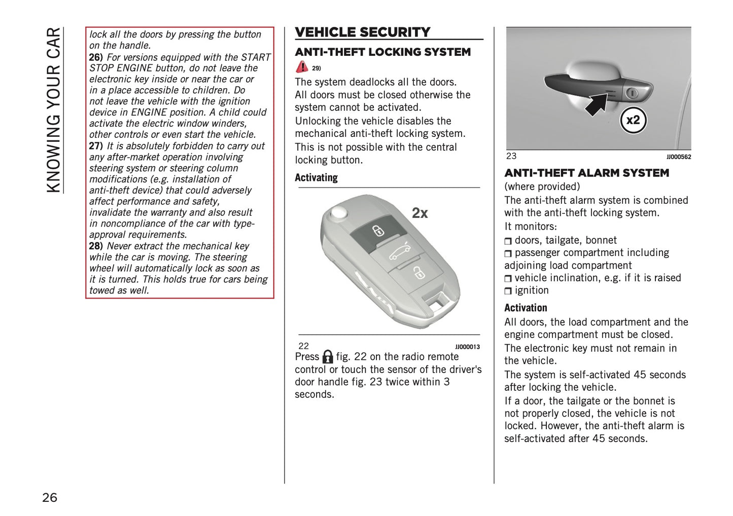 2026 Jeep Avenger Owner's Manual | English