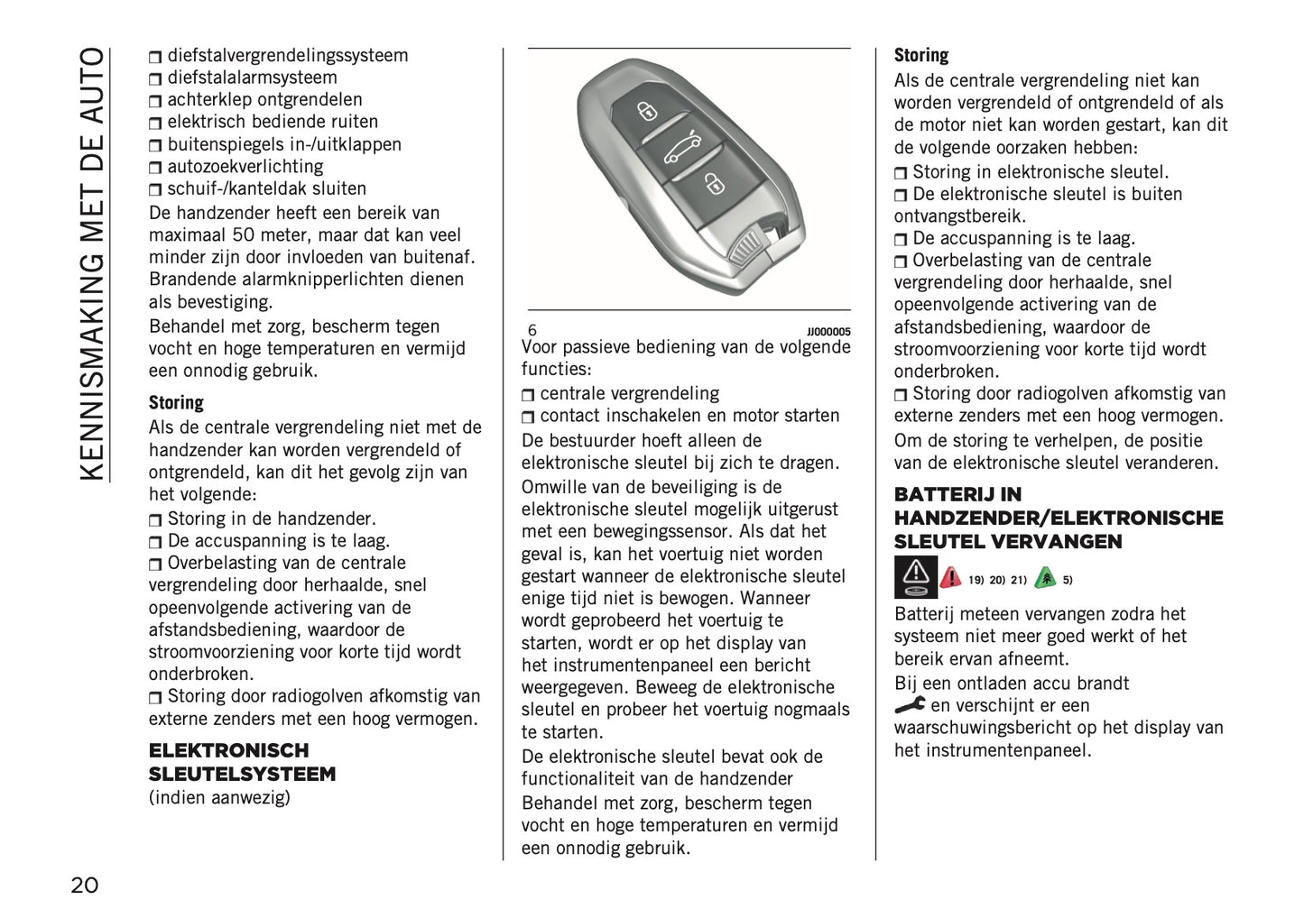 2025-2026 Jeep Avenger Gebruikershandleiding | Nederlands