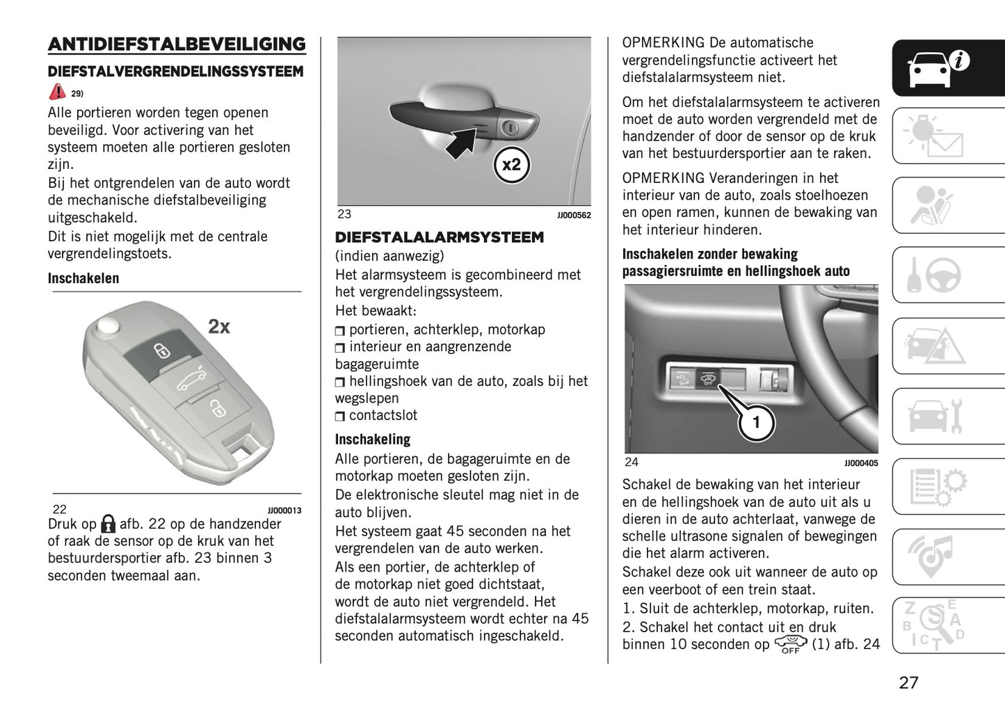 2025-2026 Jeep Avenger Gebruikershandleiding | Nederlands