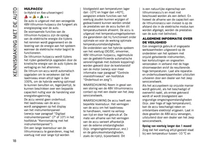 2026 Jeep Avenger Owner's Manual | Dutch