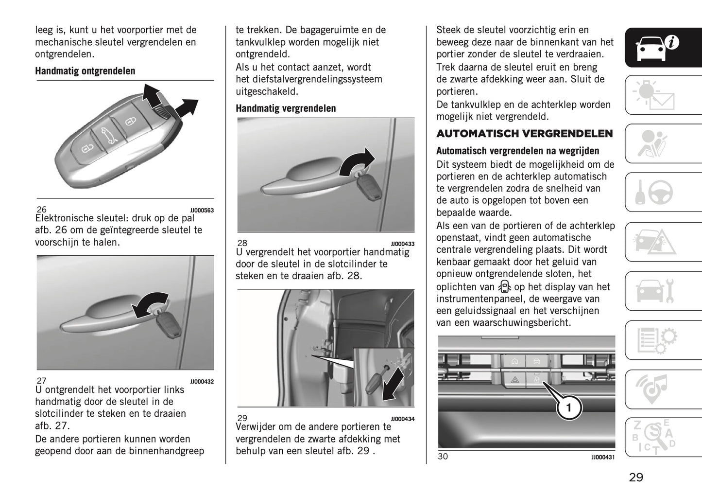 2026 Jeep Avenger Owner's Manual | Dutch