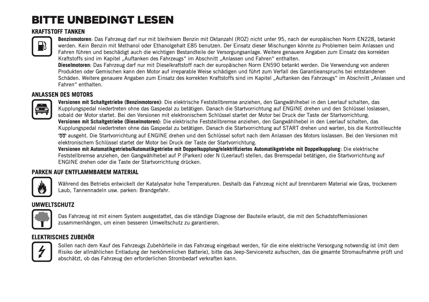 2024-2025 Jeep Compass Bedienungsanleitung | Deutsch