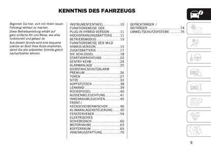 2024-2025 Jeep Compass Bedienungsanleitung | Deutsch
