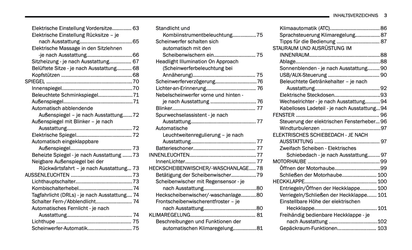 2024-2025 Jeep Grand Cherokee 4xe Owner's Manual | German