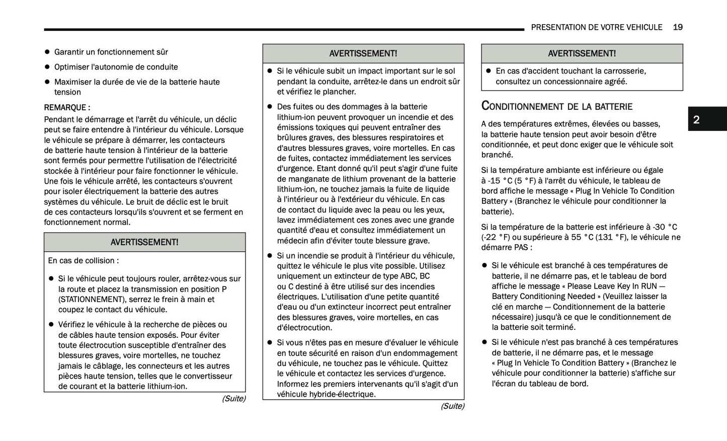 2024-2025 Jeep Grand Cherokee 4xe Owner's Manual | French