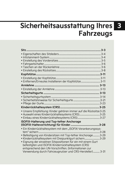 2026 Kia Sportage/Sportage Hybrid Owner's Manual | German