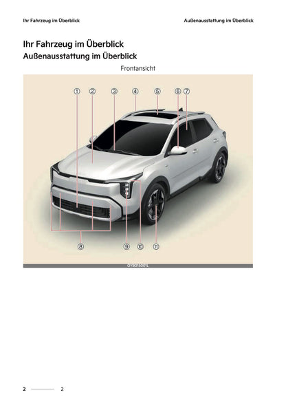 2026 Kia Stonic Owner's Manual | German