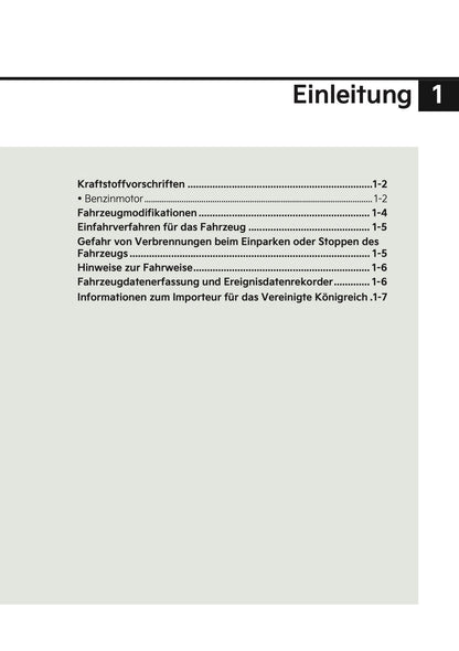 2026 Kia Stonic Owner's Manual | German