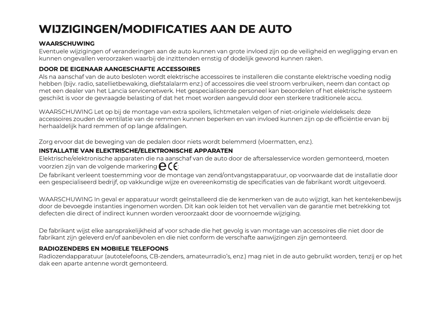 2024 Lancia Ypsilon Gebruikershandleiding | Nederlands