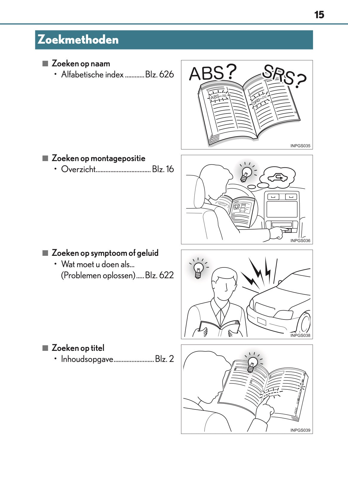 2016-2017 Lexus CT 200h Owner's Manual | Dutch