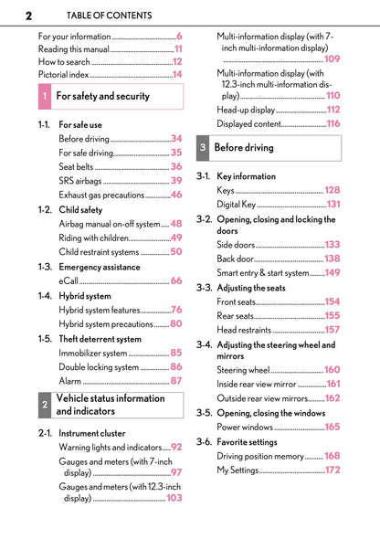 2025-2026 Lexus LBX Owner's Manual | English
