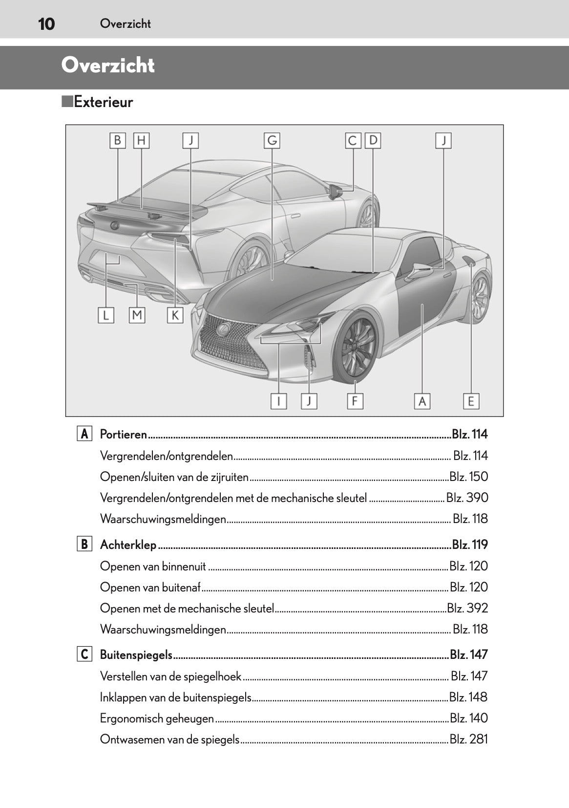 2017-2018 Lexus LC 500h Gebruikershandleiding | Nederlands