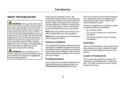 2024 Lincoln Nautilus Owner's Manual | English