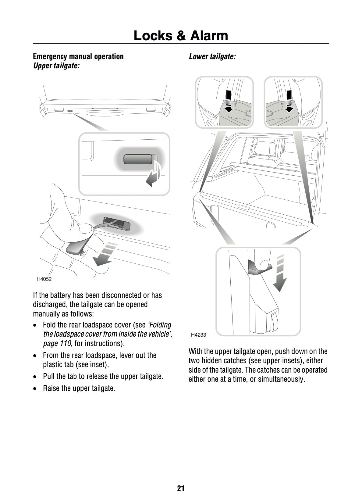 2002 Land Rover Range Rover Owner's Manual | English