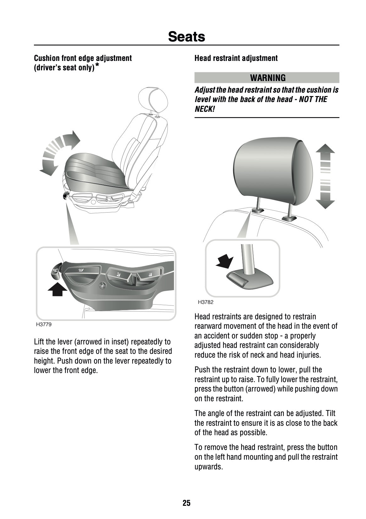 2002 Land Rover Range Rover Owner's Manual | English