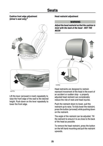 2002 Land Rover Range Rover Owner's Manual | English