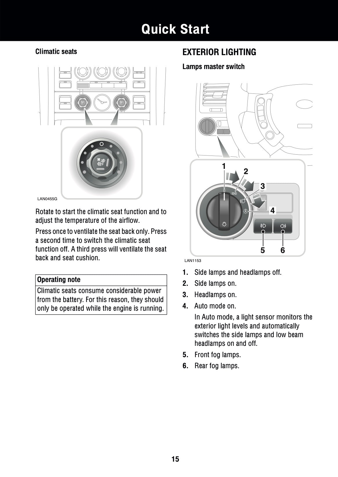 2008 Land Rover Range Rover Owner's Manual | English