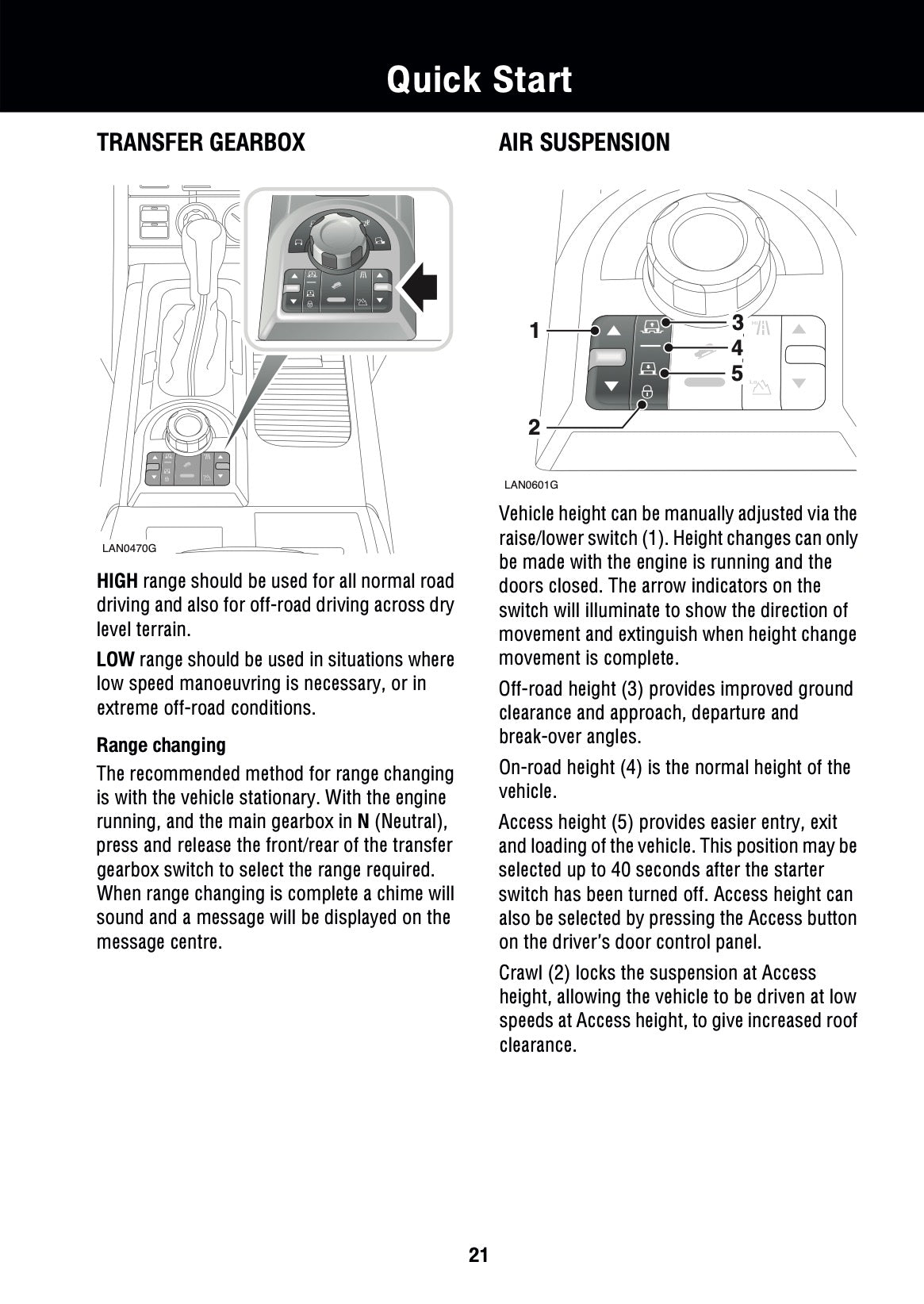 2008 Land Rover Range Rover Owner's Manual | English