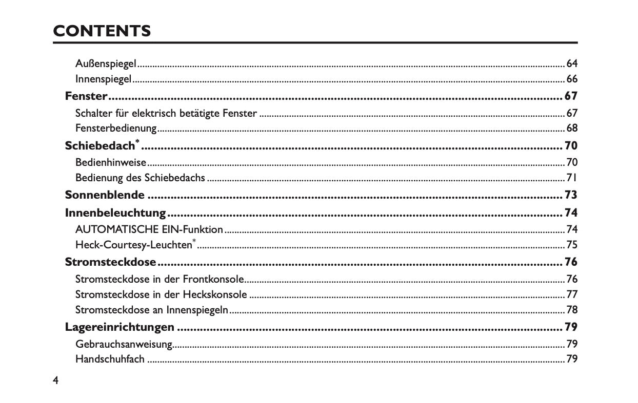 2025 MG MG3 Owner's Manual | German