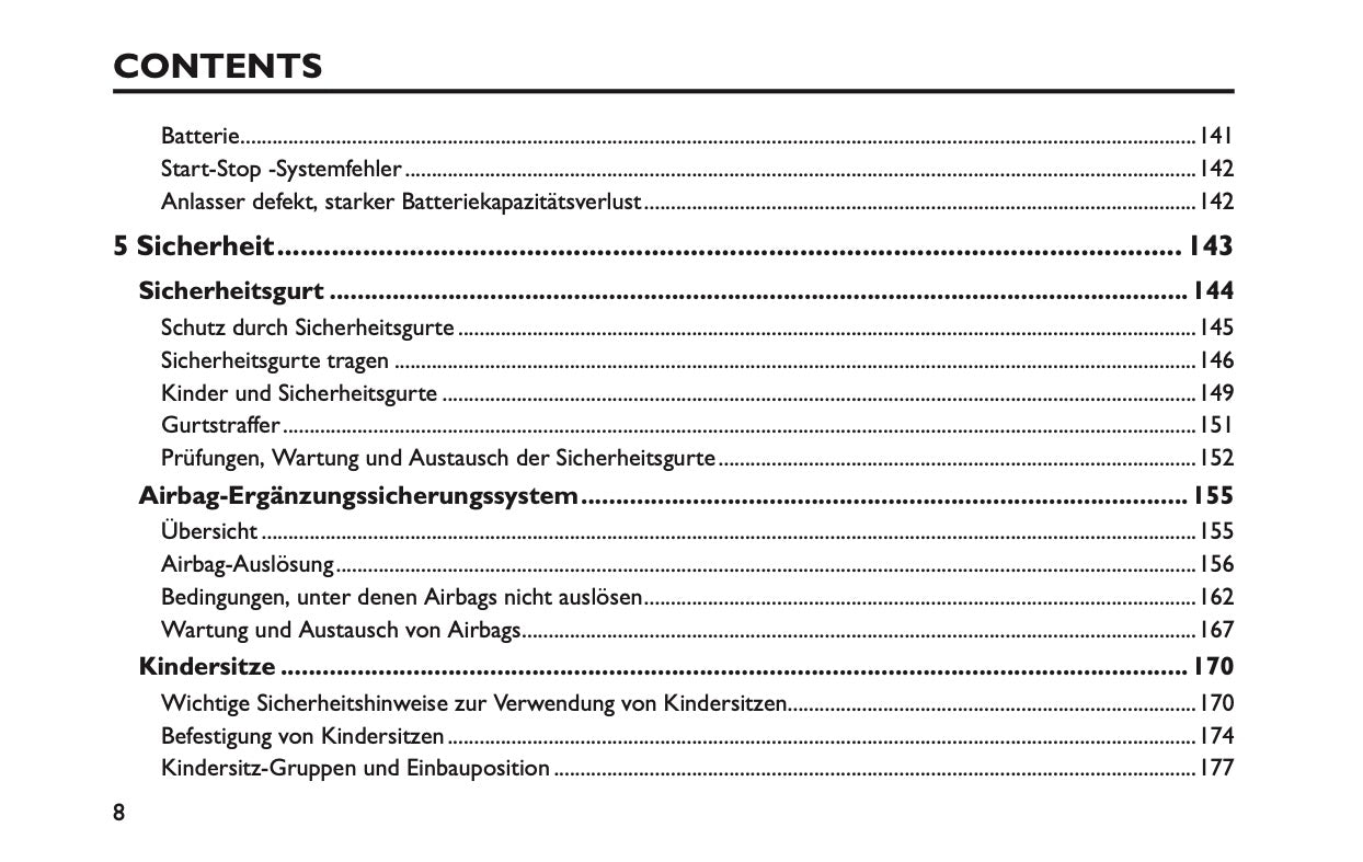 2025 MG MG3 Owner's Manual | German